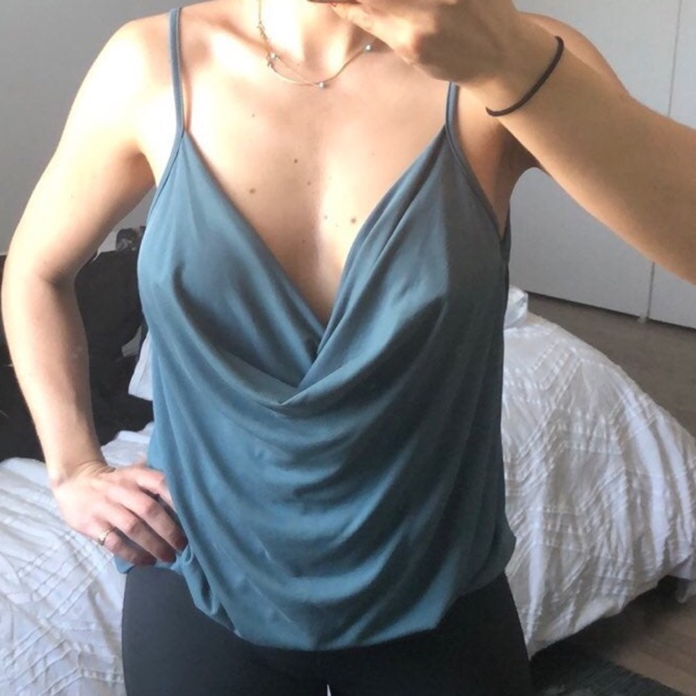 Ruched tank top